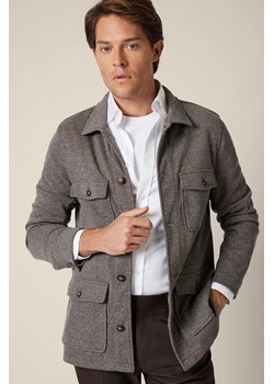 Kurtka Koszulowa Beżowa Amalise ze sklepu Lancerto S.A. w kategorii Kurtki męskie - zdjęcie 187346585