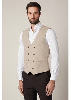 Kamizelka Beżowa Cingoli ze sklepu Lancerto S.A. w kategorii Kamizelki męskie - zdjęcie 187346596