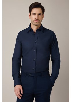 Koszula Granatowa Bawełniana Slim Elide ze sklepu Lancerto S.A. w kategorii Koszule męskie - zdjęcie 187346616