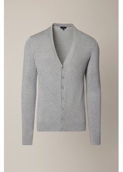 Kardigan Szary z Wiskozą Elva ze sklepu Lancerto S.A. w kategorii Swetry męskie - zdjęcie 187346618