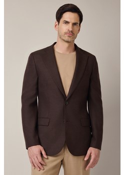 Marynarka Brązowa z Wełną Ferla ze sklepu Lancerto S.A. w kategorii Marynarki męskie - zdjęcie 187346619