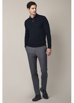 Spodnie Szare z Elastycznym Pasem Gennaro ze sklepu Lancerto S.A. w kategorii Spodnie męskie - zdjęcie 187346625