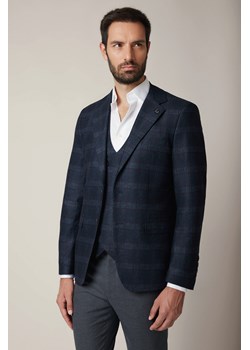 Marynarka Granatowa w Kratę Gesualdo ze sklepu Lancerto S.A. w kategorii Marynarki męskie - zdjęcie 187346626