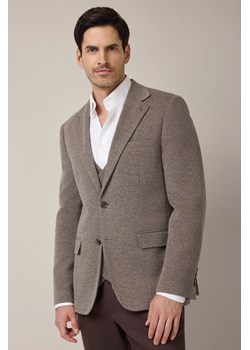 Marynarka Beżowa Casoli z Bawełną ze sklepu Lancerto S.A. w kategorii Marynarki męskie - zdjęcie 187346685