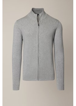 Sweter Szary Rozpinany z Wiskozą Riki ze sklepu Lancerto S.A. w kategorii Swetry męskie - zdjęcie 187346717