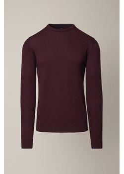Sweter Bordowy Bawełniany Simen ze sklepu Lancerto S.A. w kategorii Swetry męskie - zdjęcie 187346727
