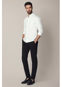 Spodnie Czarne Chino z Bawełną Maroko ze sklepu Lancerto S.A. w kategorii Spodnie męskie - zdjęcie 187346747