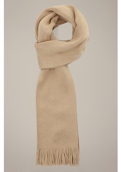 Szal Wełniany Beżowy Unisex ze sklepu Lancerto S.A. w kategorii Dodatki męskie - zdjęcie 187346775
