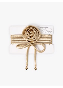 Mohito - Ozdobny złoty pasek - złoty ze sklepu Mohito w kategorii Paski damskie - zdjęcie 187346845