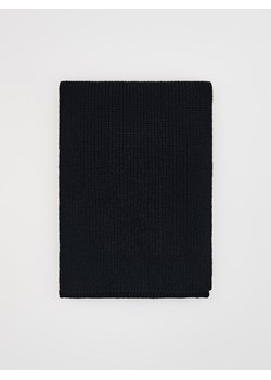 Reserved - Dzianinowy szalik - czarny ze sklepu Reserved w kategorii Szaliki męskie - zdjęcie 187347366