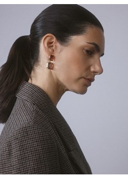 Reserved - Wiszące kolczyki - fioletowy ze sklepu Reserved w kategorii Kolczyki - zdjęcie 187347427