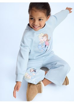 Reserved - Bluza z nadrukiem Kraina Lodu - granatowy ze sklepu Reserved w kategorii Bluzy dziewczęce - zdjęcie 187347488