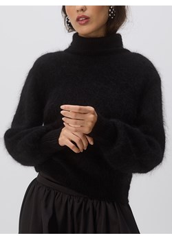 Reserved - Sweter z moherem - czarny ze sklepu Reserved w kategorii Swetry damskie - zdjęcie 187347528