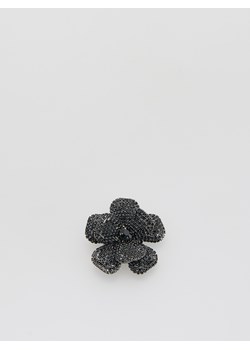 Reserved - Broszka w kształcie kwiatu - czarny ze sklepu Reserved w kategorii Broszki - zdjęcie 187347546