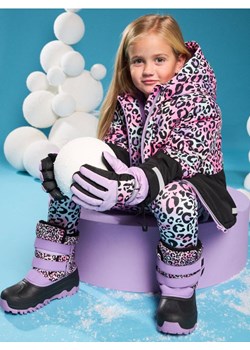Sinsay - Rękawiczki wodoodporne z polarem i odblaskowym paskiem - fioletowy ze sklepu Sinsay w kategorii Rękawiczki dziecięce - zdjęcie 187348395