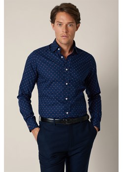 Koszula Granatowa Bawełniana Carmela ze sklepu Lancerto S.A. w kategorii Koszule męskie - zdjęcie 187349275