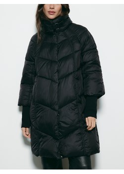 Reserved - Długa pikowana kurtka - czarny ze sklepu Reserved w kategorii Biuro - zdjęcie 187349475