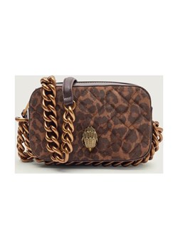 Kurt Geiger Skórzana listonoszka KENSINGTON | zamsz ze sklepu Gomez Fashion Store w kategorii Listonoszki - zdjęcie 187349649