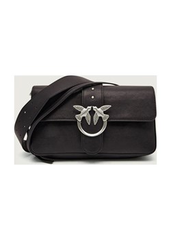 Pinko Skórzana torebka na ramię LOVE ONE SLOUCHY ZIP CLASSIC ze sklepu Gomez Fashion Store w kategorii Listonoszki - zdjęcie 187349669