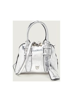 Pinko Skórzana torebka na ramię BOWLING BAG ZIP MINI ze sklepu Gomez Fashion Store w kategorii Kuferki - zdjęcie 187349677