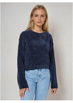 Monki Sweter w kolorze granatowym ze sklepu Limango Polska w kategorii Swetry damskie - zdjęcie 187350969