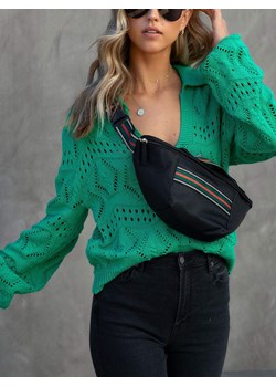 LA Angels Sweter w kolorze zielonym ze sklepu Limango Polska w kategorii Swetry damskie - zdjęcie 187351115