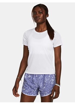 Under Armour Koszulka sportowa &quot;Launch&quot; w kolorze białym ze sklepu Limango Polska w kategorii Bluzki damskie - zdjęcie 187351128