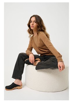 AUTHENTIC CASHMERE Kaszmirowy sweter &quot;Etret&quot; w kolorze karmelowym ze sklepu Limango Polska w kategorii Swetry damskie - zdjęcie 187351149