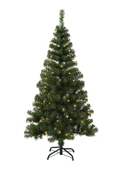STAR Trading Dekoracyjna choinka LED &quot;Ottawa&quot; w kolorze zielonym - wys. 150 x Ø 80 cm ze sklepu Limango Polska w kategorii Dekoracje bożonarodzeniowe - zdjęcie 187351257