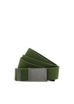 Cropp - Materiałowy zielony pasek z klamrą - zielony ze sklepu Cropp w kategorii Paski męskie - zdjęcie 187351368