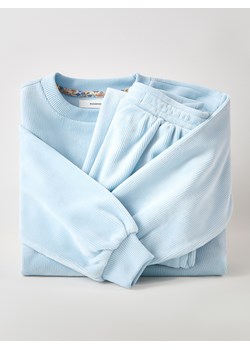 Reserved - Dzianinowy komplet - jasnoniebieski ze sklepu Reserved w kategorii Bluzy dziewczęce - zdjęcie 187351606