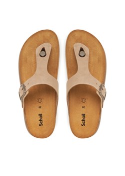 Japonki Scholl F32253 Brązowy ze sklepu eobuwie.pl w kategorii Klapki damskie - zdjęcie 187352195