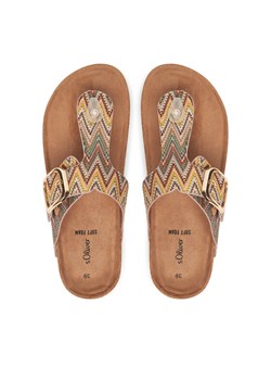 Japonki s.Oliver 5-27108-44 Czarny ze sklepu eobuwie.pl w kategorii Klapki damskie - zdjęcie 187352256