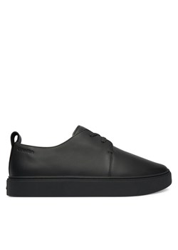 Sneakersy Calvin Klein Hybrid Clean Cup Derby Lth HM0HM02011 Czarny ze sklepu eobuwie.pl w kategorii Buty sportowe męskie - zdjęcie 187352267