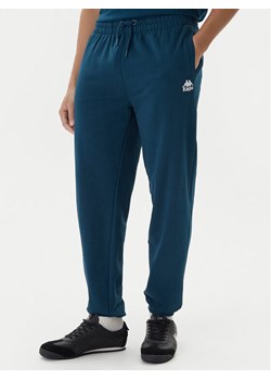 Kappa Spodnie dresowe Gothenburg 331U7EW Granatowy Regular Fit ze sklepu MODIVO w kategorii Spodnie męskie - zdjęcie 187352838