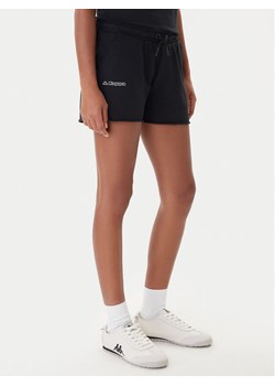 Kappa Szorty sportowe Fefra 351K2RW Czarny Regular Fit ze sklepu MODIVO w kategorii Szorty - zdjęcie 187352848