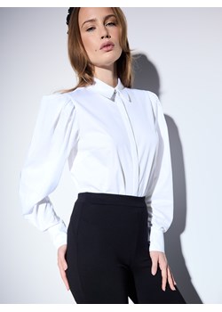 Mohito - Bawełniana koszula - biały ze sklepu Mohito w kategorii Koszule damskie - zdjęcie 187353185