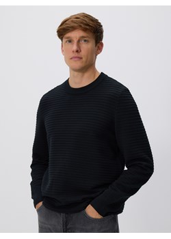 Reserved - Sweter z wiskozą - czarny ze sklepu Reserved w kategorii Swetry męskie - zdjęcie 187353318