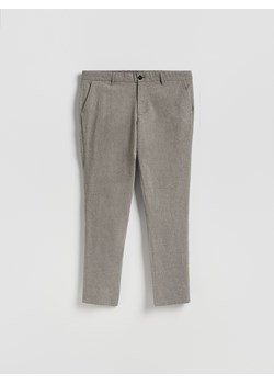 Reserved - Spodnie chino slim fit - szary ze sklepu Reserved w kategorii Spodnie męskie - zdjęcie 187353715