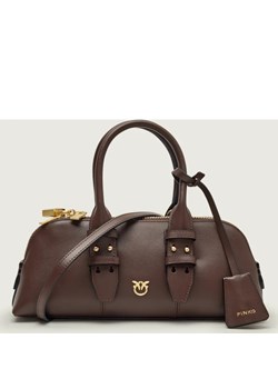 Pinko Skórzany kuferek BOWLING ze sklepu Gomez Fashion Store w kategorii Kuferki - zdjęcie 187353907