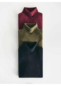 Reserved - Golf z kaszmirem - czarny ze sklepu Reserved w kategorii Swetry męskie - zdjęcie 187354835