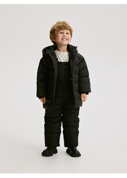 Reserved - Ogrodniczki z ociepleniem - czarny ze sklepu Reserved w kategorii Spodnie chłopięce - zdjęcie 187354975