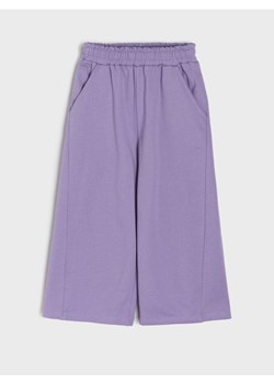 Sinsay - Spodnie dresowe wide leg - fioletowy ze sklepu Sinsay w kategorii Spodnie dziewczęce - zdjęcie 187355139