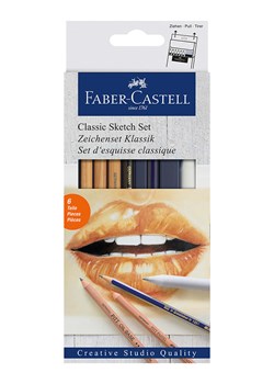 Faber-Castell 6-częściowy zestaw &apos;Klassik&quot; ze sklepu Limango Polska w kategorii Akcesoria biurowe - zdjęcie 187355155