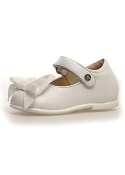 Naturino Skórzane baleriny &quot;Arabesque&quot; w kolorze białym ze sklepu Limango Polska w kategorii Balerinki dziecięce - zdjęcie 187355228