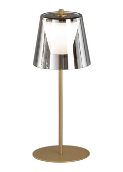 FH Lighting Lampa stołowa LED &quot;Marbella&quot; w kolorze złotym - wys. 35 x Ø 14 cm ze sklepu Limango Polska w kategorii Oświetlenie - zdjęcie 187355297