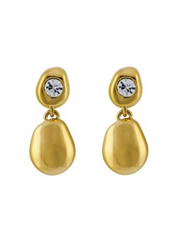 Kolczyki Guess JUBE05 187JW Złoty ze sklepu eobuwie.pl w kategorii Kolczyki - zdjęcie 187356219