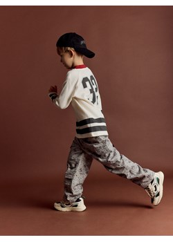 Reserved - Ocieplane spodnie cargo - ciemnoszary ze sklepu Reserved w kategorii Spodnie chłopięce - zdjęcie 187356516