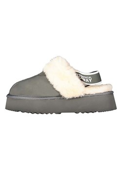 Geographical Norway Kapcie &quot;Oscara&quot; w kolorze szarym ze sklepu Limango Polska w kategorii Kapcie damskie - zdjęcie 187356717