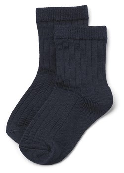 Wheat Wełniane skarpety w kolorze granatowym ze sklepu Limango Polska w kategorii Skarpetki dziecięce - zdjęcie 187356767